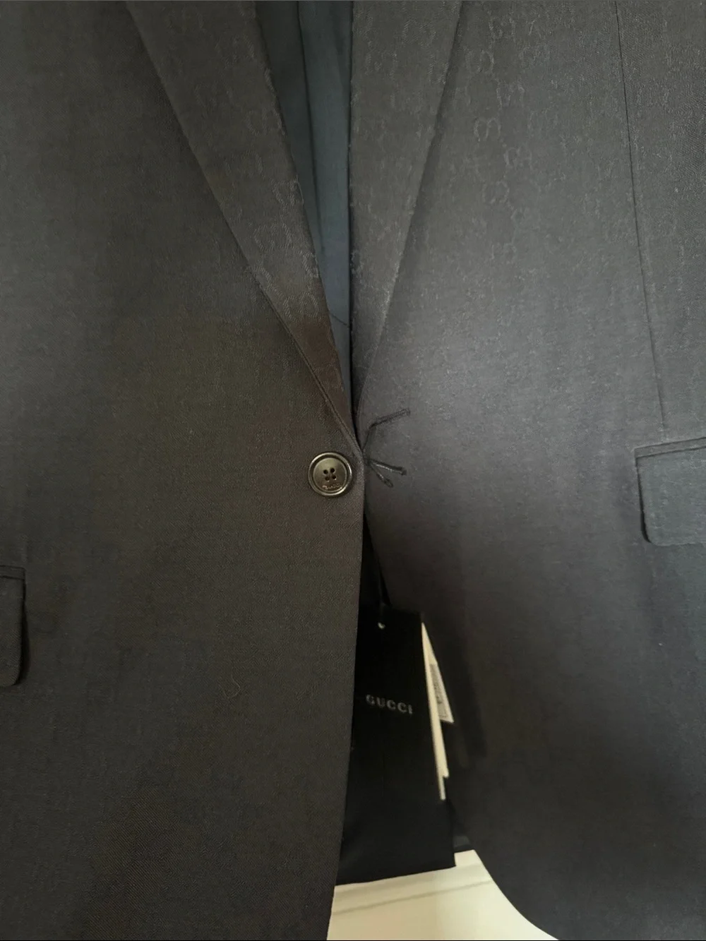 Gucci Black Men's Single-Breasted Sport Coat